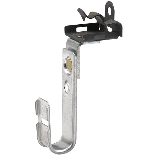 Eaton B-Line J-Hook, 3/4" Size, 30 lb Max. Load Capacity, Silver - BCH12-U-2-4