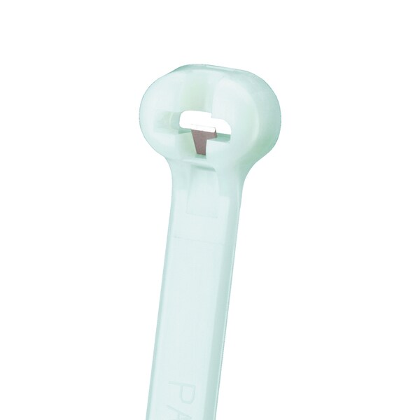 Panduit Cable Tie, 15 in L, 4 in Max Bundle Dia., Natural, Nylon 6/6, 120 lb Strength, 250 PK - BT4LH-TL39