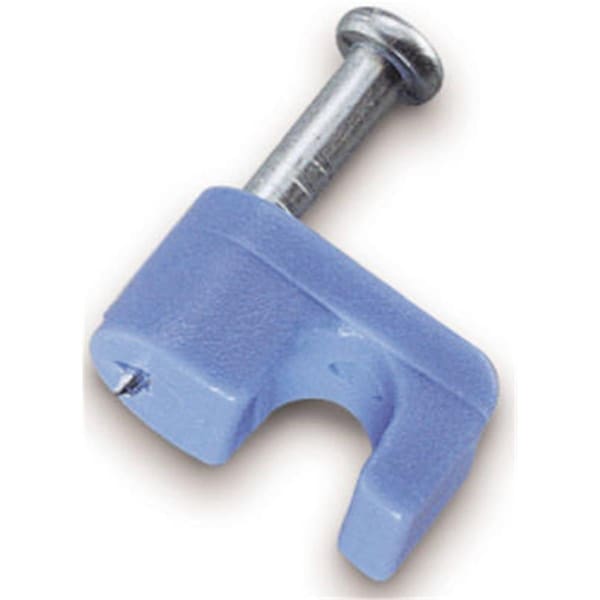 Vortex PTP-25T Blue CAT 5 Single Nail Cable Staple, 25PK - VO2069310