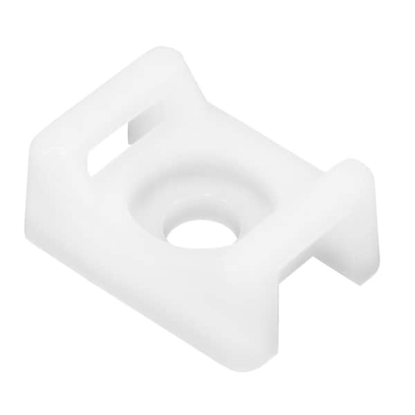 Pacer Group Pacer Screw Down Cable Tie Mount - #10 Screw Mount Method - Natural Color - 100 Pack - CTM3S10-100