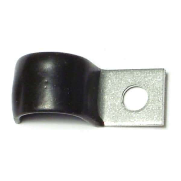 Midwest Fastener Cable Clip, Steel, 1-1/2 in L, 8 PK - 72565