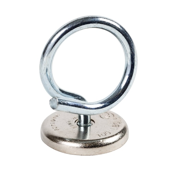 Winnie Industries 1 1/4in. MAGNETIC BRIDLE RING, SHORT STEM STANDOFF, 100 LB MAGNET, 100PK - WBR125MAG