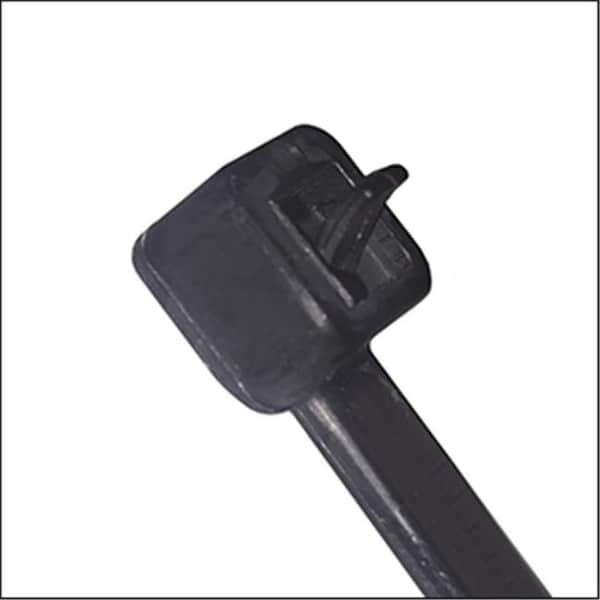 Evermark Cable Tie, 14 in L, Black, 50 lb Strength - EM-14-50-0-C