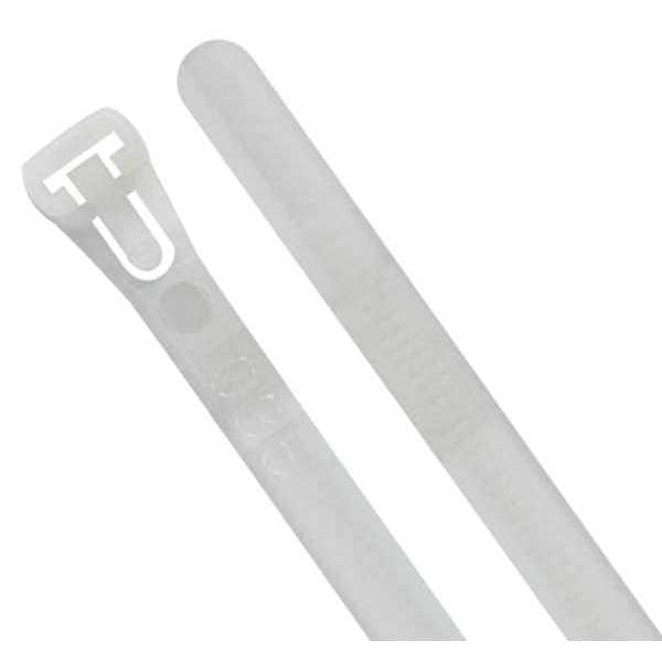 Partners Brand Cable Tie, 8 in L, Natural, 50 lb Strength, 1000 PK - CTR85A