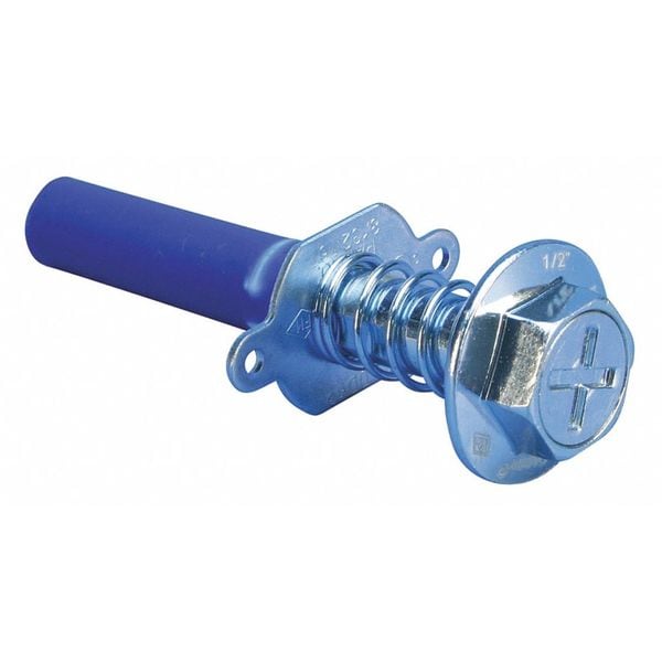 Nvent Caddy Metal Decking Preset Anchor, CADDY Rod Lock, 3/8in Rod, 830lb - CRLM37EG