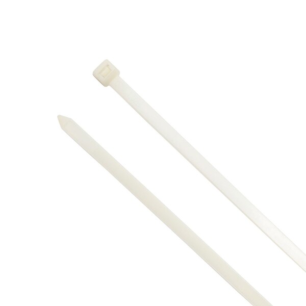 South Main Hardware Cable Tie, 21 in L, Natural, Nylon, 120 lb Strength, 100 PK - 220223