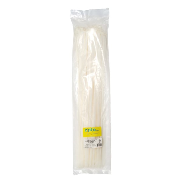 South Main Hardware Cable Tie, 21 in L, Natural, Nylon, 120 lb Strength, 100 PK - 220223