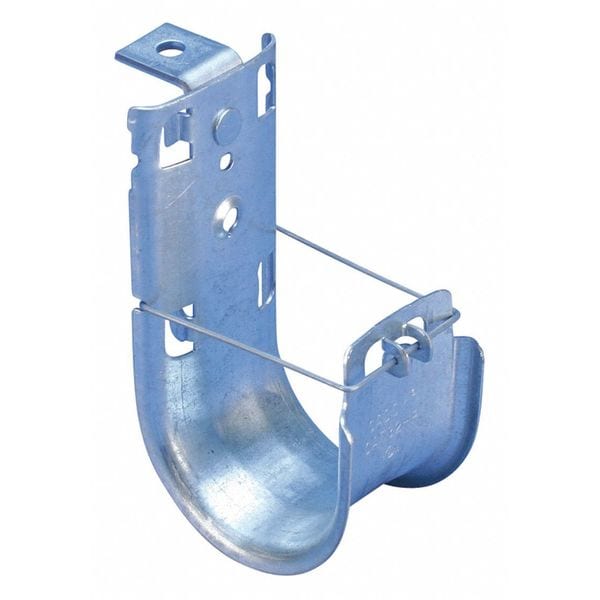 Nvent Caddy J-Hook with Hammer-On Flange Clip, Swivel, 4in Diameter, 60lb - CAT64HP24
