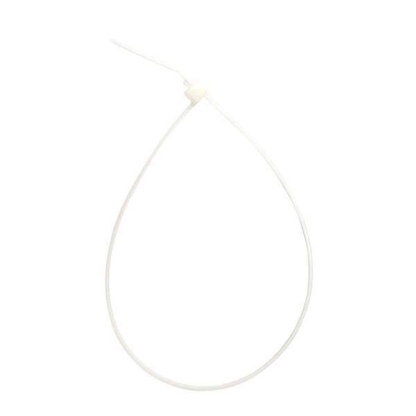 South Main Hardware Cable Tie, 12 in L, Natural, 50 lb Strength, 100 PK - 222027