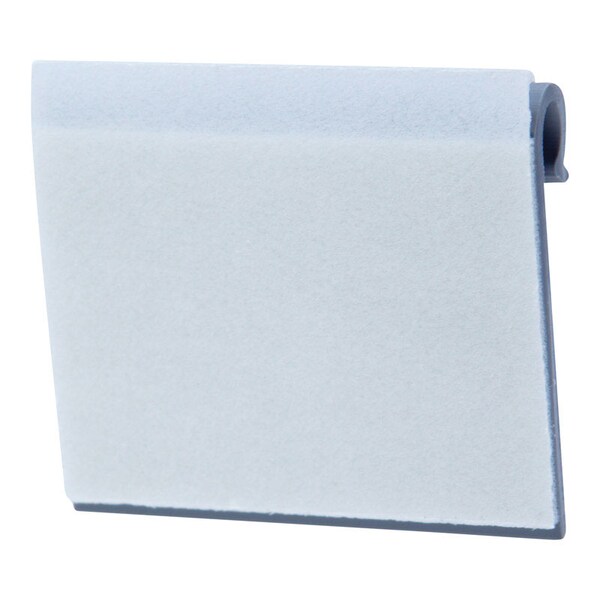 Jandorf Cable Clip, PVC, 1/8 in Bundle Dia., Gray, 1 in L - 61411