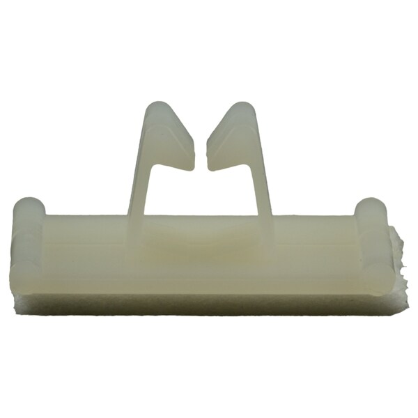 Midwest Fastener Cable Clip, Plastic, 1/4 in Bundle Dia., 1 in L, 15 PK - 66861