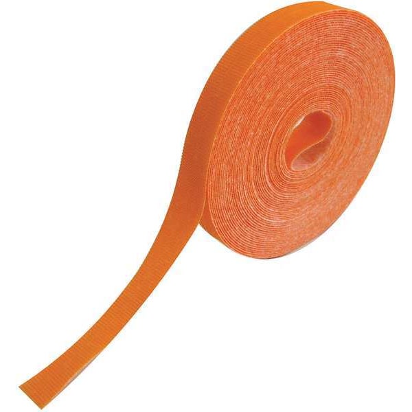 Rip-Tie Cable Tie Wrap, 30 ft L, 3/4 in Max Bundle Dia., Orange, Polyester, Polyethylene, 38 lb Strength - G-10-030-O
