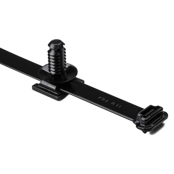 Hellermanntyton HEAVY DUTY FIRTREEMOUNT/CABLETIE 120LB LENGTH 15" BLK, PK 100 - 156-00074