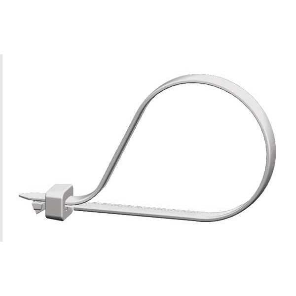Panduit Cable Tie, 7 in L, 1-3/4 in Max Bundle Dia., Natural, Nylon 6/6, 50 lb Strength, 100 PK - SST2S-C