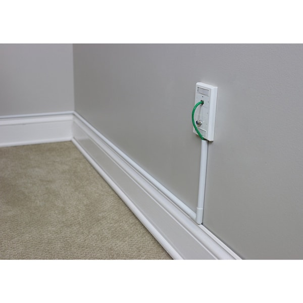 Cordmate Legrand Cordmate White Plastic Cord and Cable Organizer Kit - C110
