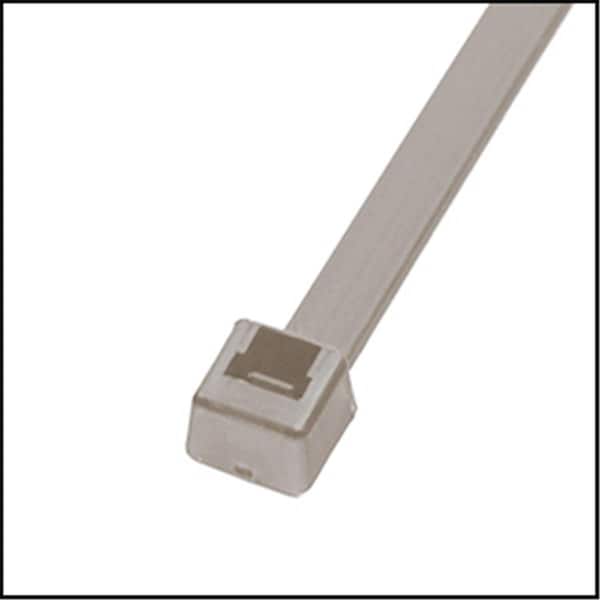 Fast Fans Cable Tie, 7 in L, Gray, 50 lb Strength, 100 PK - FA2576031