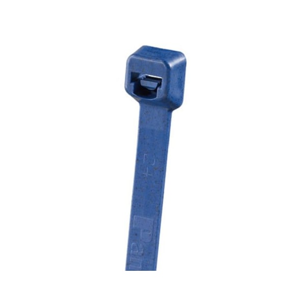 Panduit Cable Tie, 8 in L, 2 in Max Bundle Dia., Blue, Polypropylene, 18 lb Strength, 100 PK - PLT2I-C186