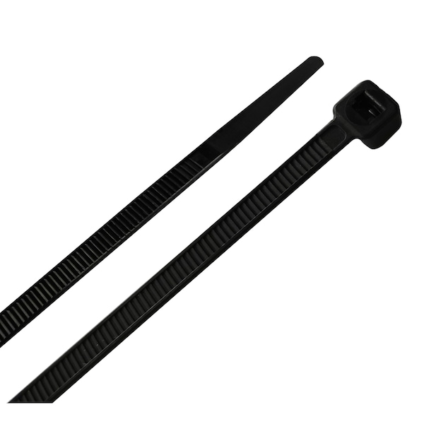 Home Plus Home Plus 14.5 in. L Black Cable Tie 100 pk - LH-S-370-15-BK