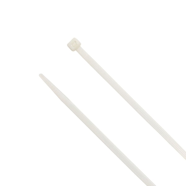 South Main Hardware Cable Tie, 14 in L, Natural, Nylon, 75 lb Strength, 100 PK - 220191