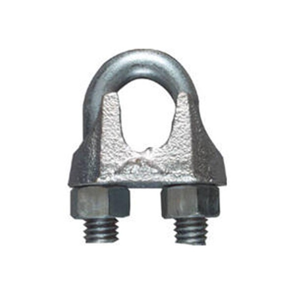 Keen Cable Clamp, Zinc, 1/2 in Bundle Dia., 1-7/8 in L - KE872140