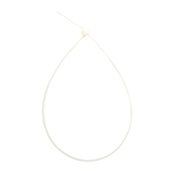 South Main Hardware Cable Tie, 14 in L, Natural, Nylon, 75 lb Strength, 1000 PK - 220193