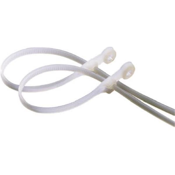 Gardner Bender Cable Tie, 8 in L, Natural, Nylon 6/6, 50 lb Strength - 464872