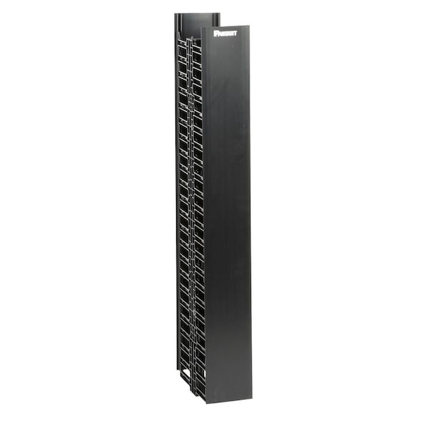 Kilowatt 12-24 Thread Equipment Rail Mounting with Vertical Cable Manager - KI3748480