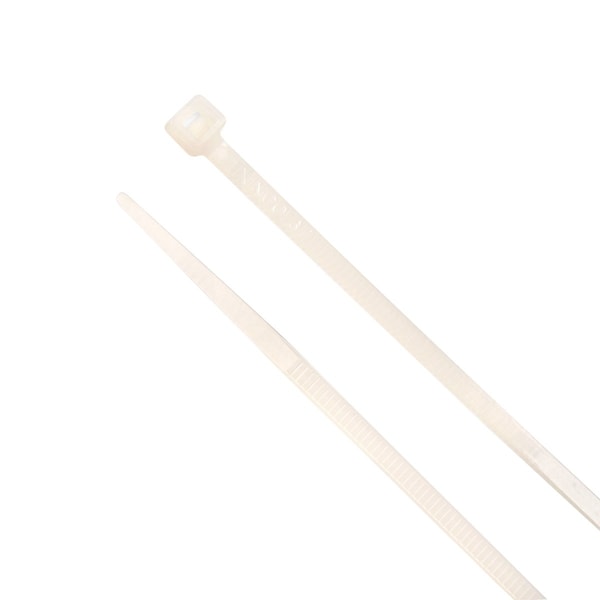 South Main Hardware Cable Tie, 14 in L, Natural, Nylon, 40 lb Strength, 500 PK - 200110