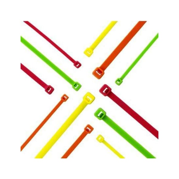 Panduit Cable Tie, 7-1/2 in L, 1.88 in Max Bundle Dia., Pink, Nylon 6/6, 50 lb Strength, 100 PK - PLT2S-C59
