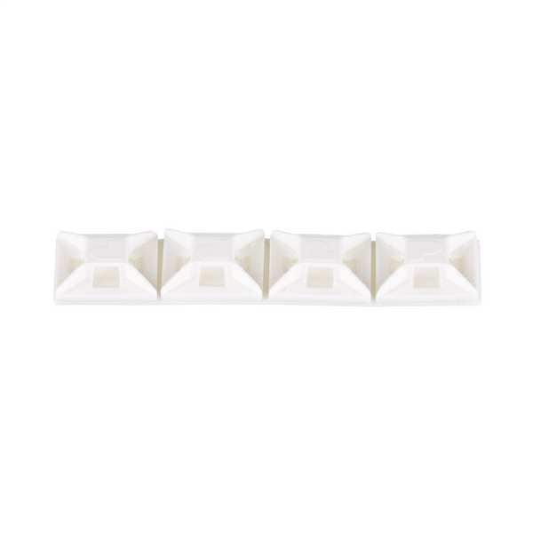 Panduit Cable Tie Mount, Adhesive Backed, PK1000 - ABM1M-AT-M0