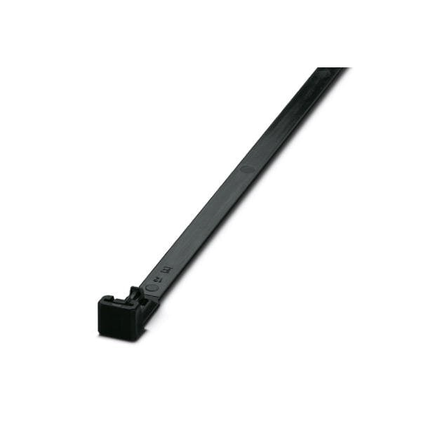 Phoenix Contact Cable Tie, 250 mm L, Black, PA 6.6, 220N Strength - 3240715
