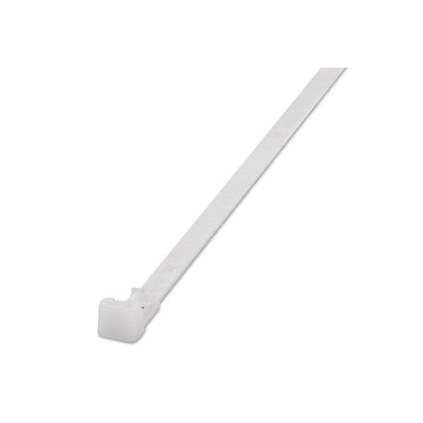 Phoenix Contact Cable Tie, 350 mm L, Transparent, PA 6.6, 220N Strength - 3240716