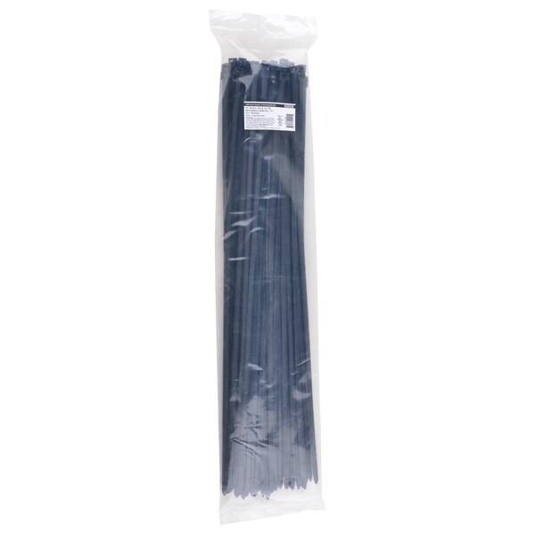 South Main Hardware Cable Tie, 24 in L, Black, Nylon, 120 lb Strength, 100 PK - 220226