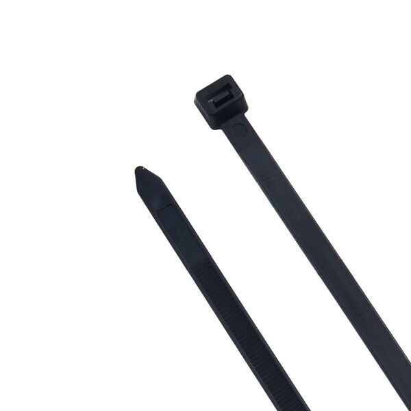 South Main Hardware Cable Tie, 24 in L, Black, Nylon, 120 lb Strength, 100 PK - 220226