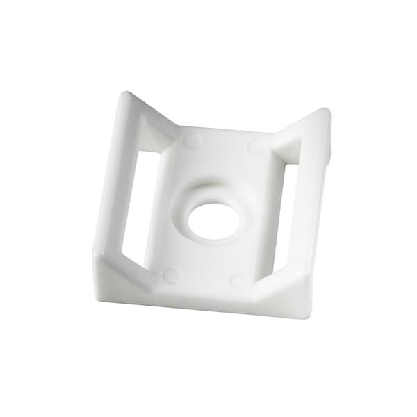 Winnie Industries 1in. Hook & Loop Mount, White, 100PK - WHLMWH