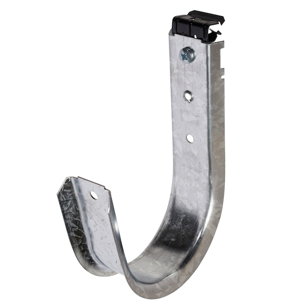 Winnie Industries 4in. J Hook with Hammer on Flange 5/16in. to 1/2in., 25PK - WJH64HOK-58