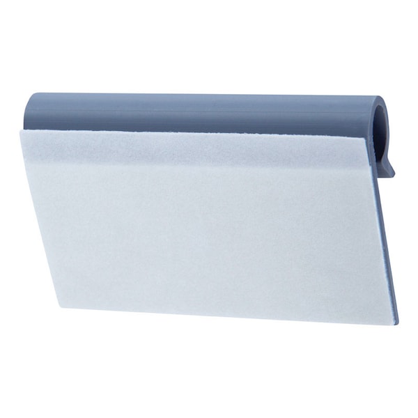 Jandorf Cable Clip, PVC, 1/4 in Bundle Dia., Gray, 1-1/2 in L - 61408