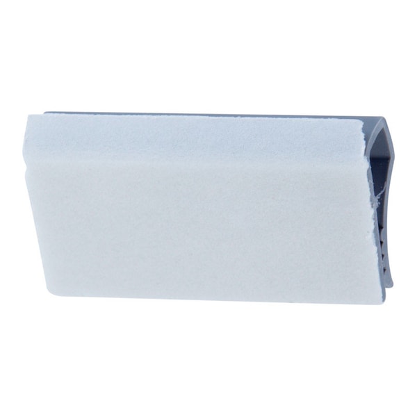 Jandorf Cable Clip, PVC, 9/16 in Bundle Dia., Gray, 1 in L - 61404