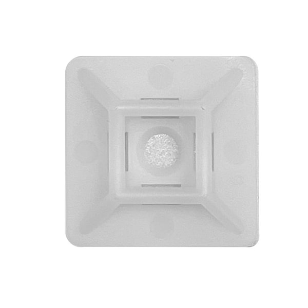 Dottie L.H. Dottie 1'' X 1'' Natural Cable Tie Mounting Base, 100PK - DT100S