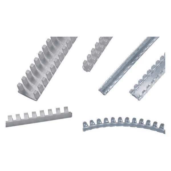 Panduit Grommet Edging Strip, 0.380" Thick, PK25 - GE380-Q