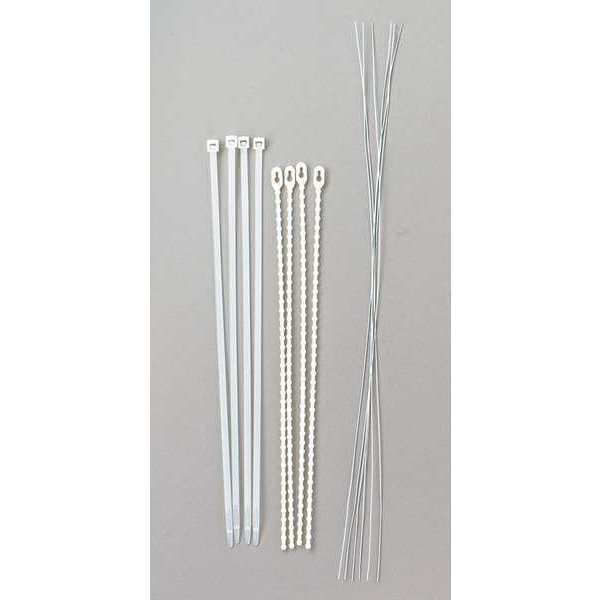 Brady Cable Tie, 7 in L, White, Nylon, 50 lb Strength, 100 PK - 81762