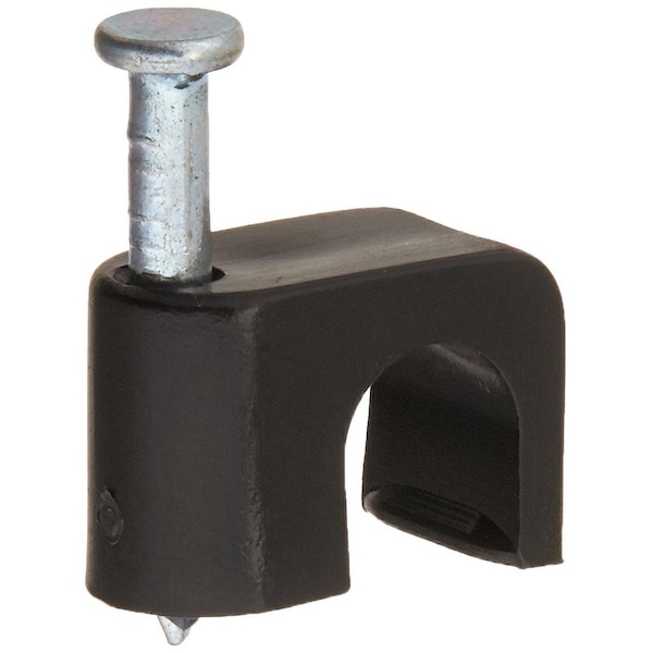Vortex GB- 958926 0.25 in. Clip-on Masonry Coaxial Staple, Black - VO447634