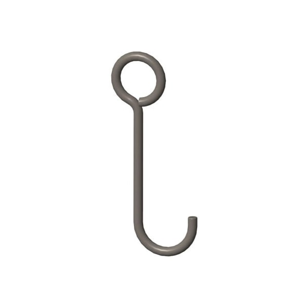 Machining & Welding By Olsen M&W 1/4"Dia. X 8" Working Length J-Hook Style A - 11621-8