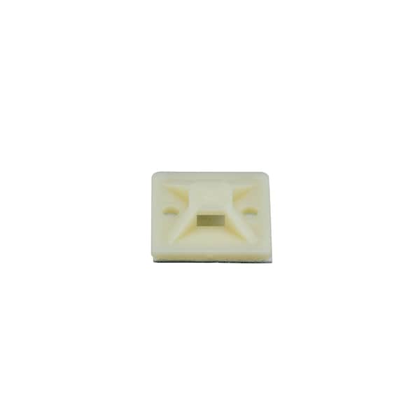 Panduit Adhesive Back Mount, 1.0" X 1.0" X 1/4", (100 Pack), 100PK - SMP16A-C