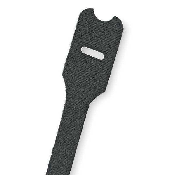 Panduit Cable Tie, 12 in L, 3.10 in Max Bundle Dia., Black, Nylon, 40 lb Strength, 10 PK - HLT3I-X0