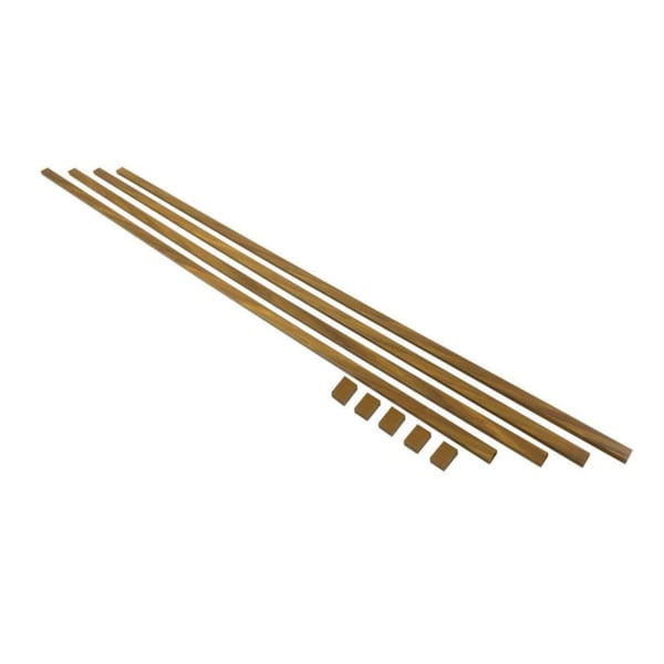Easylife Tech Cable Management Kit 16 Ft Brown 0.78 x 0.39 x 48 inch - 71629A-1.22