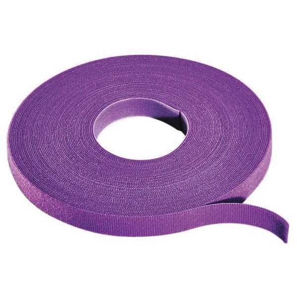 Rip-Tie Cable Tie Roll, 75 ft L, Violet, Nylon, Polyethylene, 50 lb Strength - W-75-MRL-V