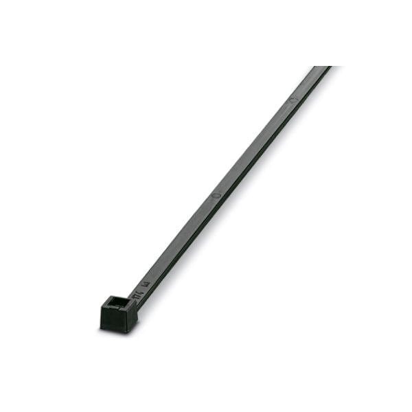 Phoenix Contact Cable Tie, 200 mm L, Black, PA 6.6, 130 N Strength - 3240749
