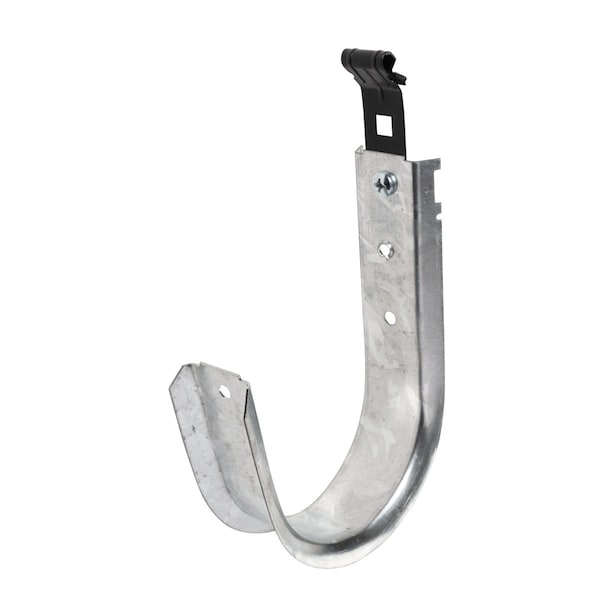 Winnie Industries 4in. J Hook with Angle Flange Hammer On 1/16in. to 1/4in., 25PK - WJH64AF14