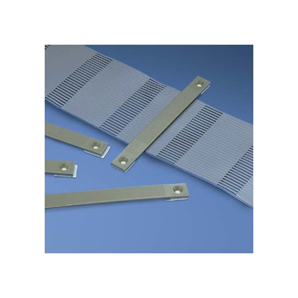Panduit Low Profile Flat Cable Mount, Adhesive, 3.4", LPFCM34-A-C14, PK 100 - LPFCM34-A-C14